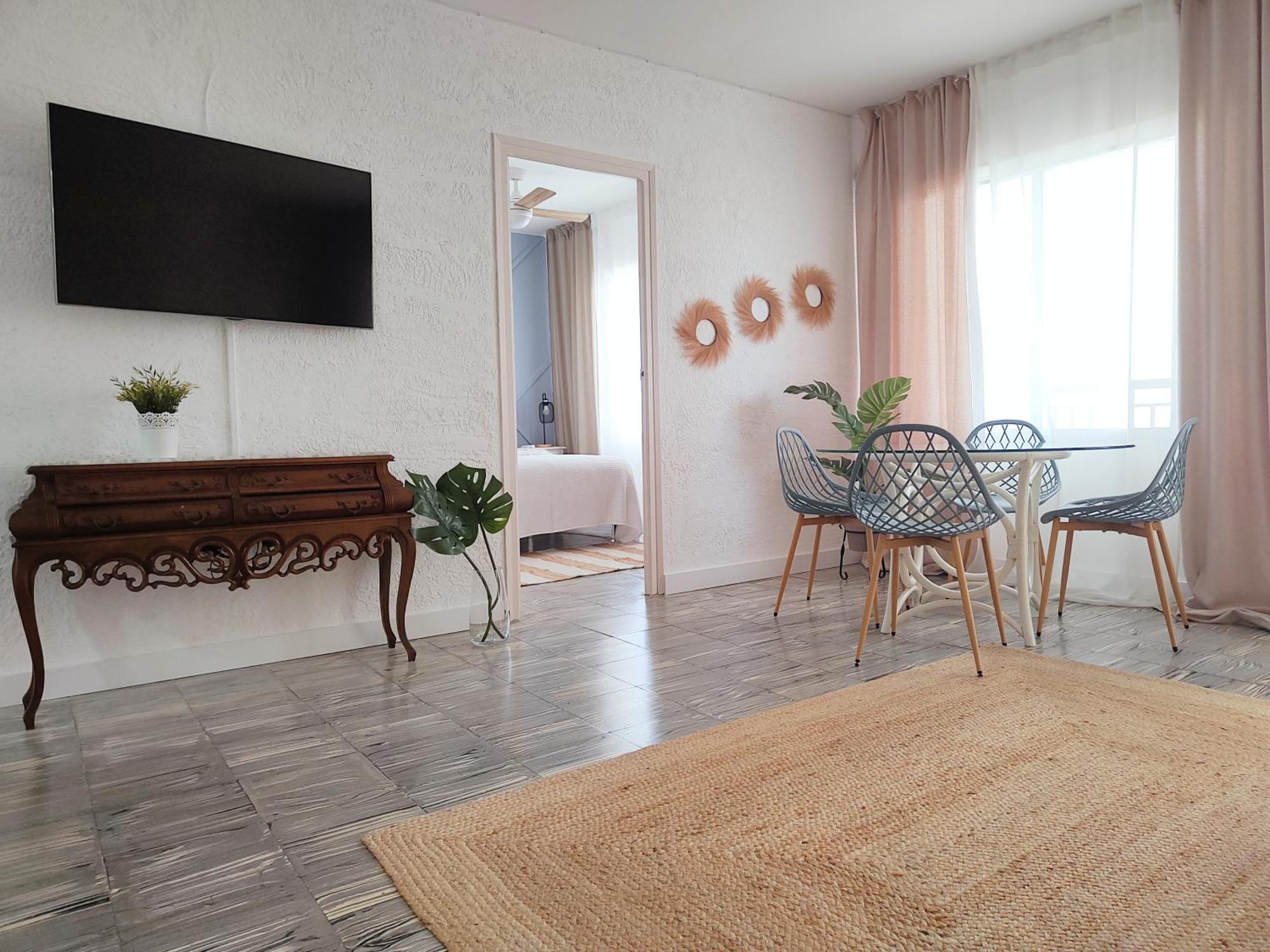 Apartamento Arena Blanca 200 M De La Playa กันดิอา ภายนอก รูปภาพ