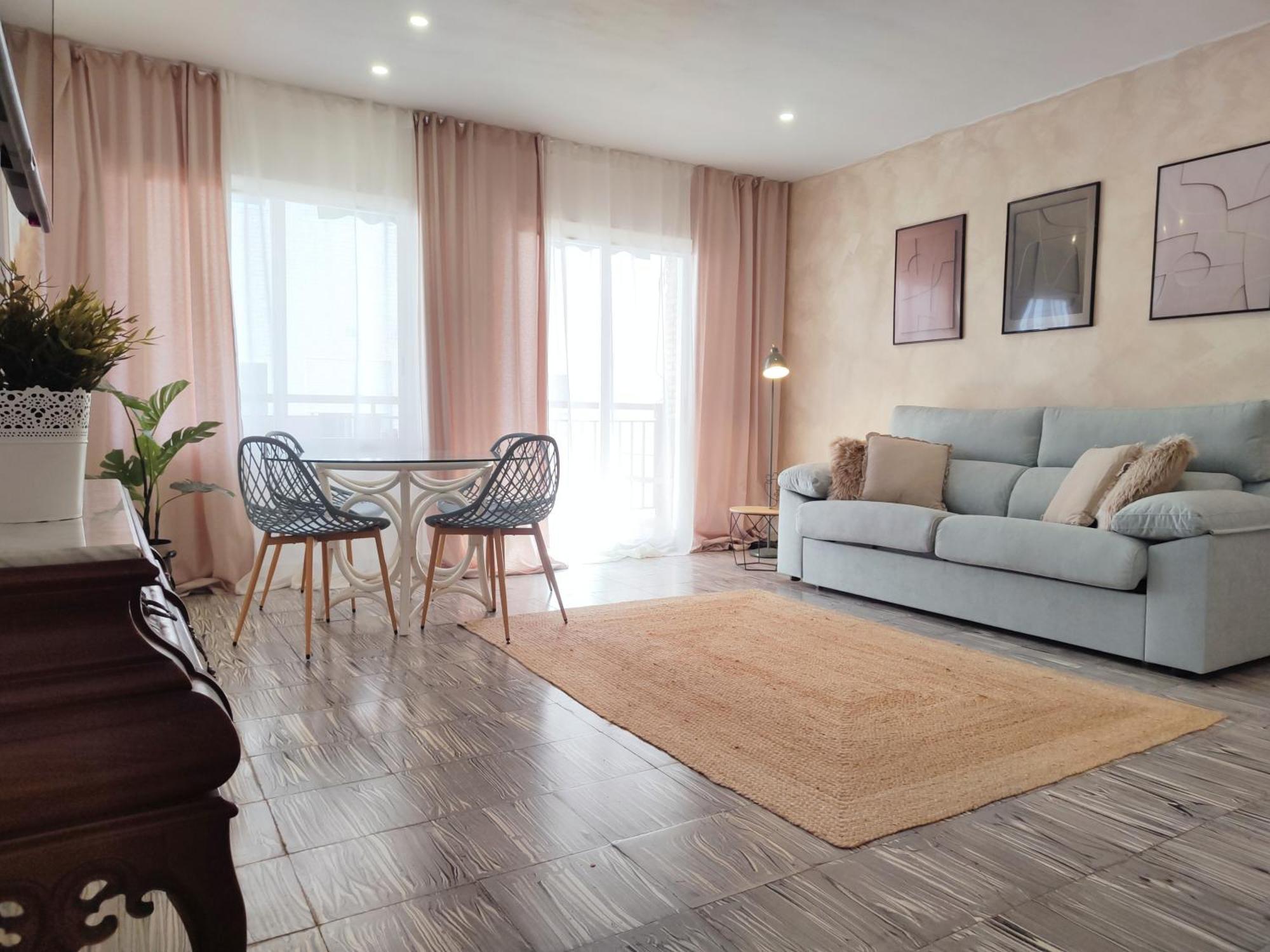 Apartamento Arena Blanca 200 M De La Playa กันดิอา ภายนอก รูปภาพ