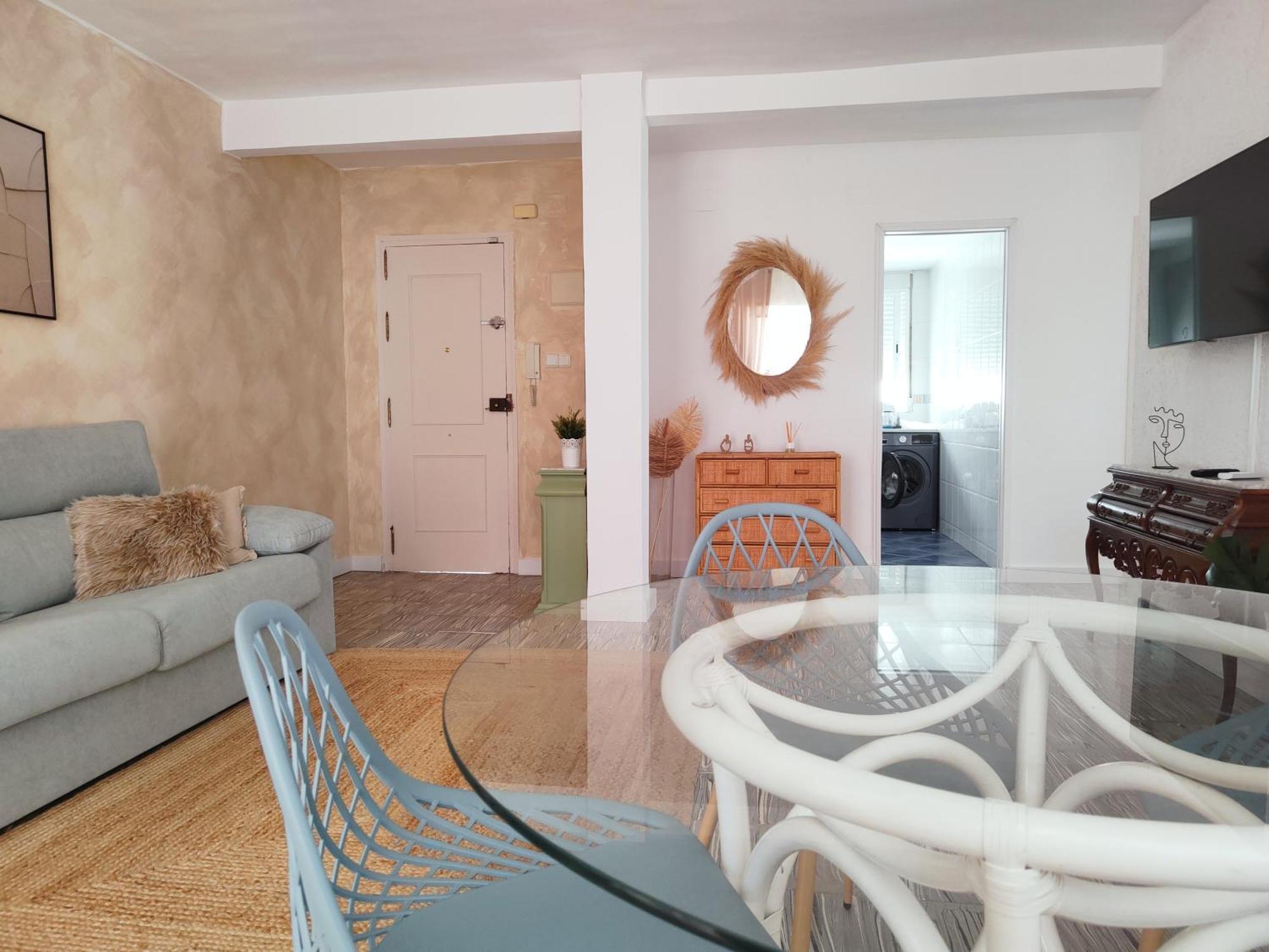 Apartamento Arena Blanca 200 M De La Playa กันดิอา ภายนอก รูปภาพ